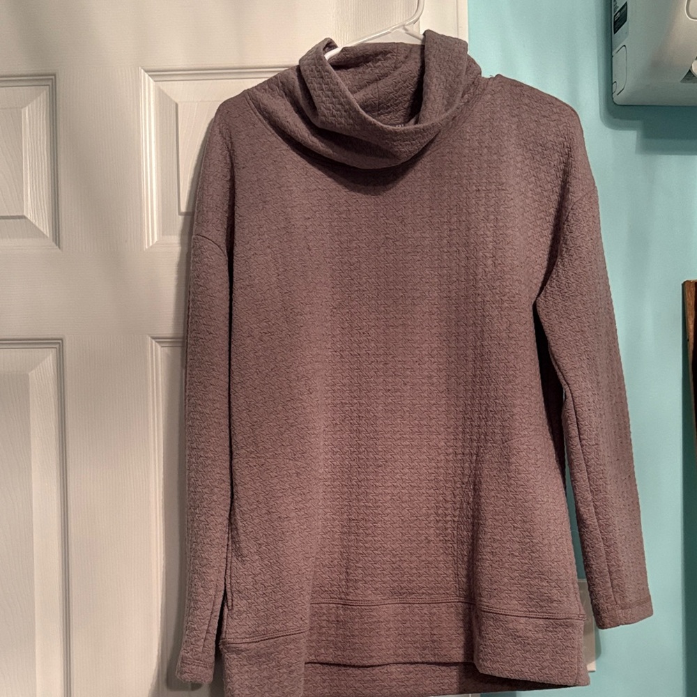 RBX Women's Cowl Neck Sweater - Mauve